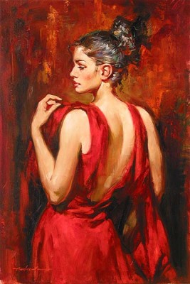 Andrew Atroshenko original painting Andrea