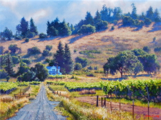 Original Painting, Knights Valley by June Carey