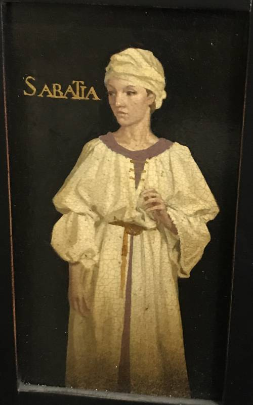 Sabatia, Original Painting by James Christensen