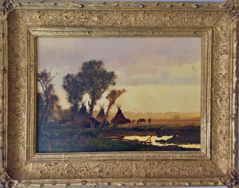 Original Painting, Sunset by Michael Coleman