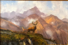 Original Painting, In the Highlands by Michael Coleman