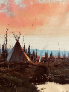Original Painting, North Country by Nicholas Coleman