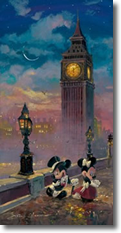 Mickey And Minnie In London by James Coleman