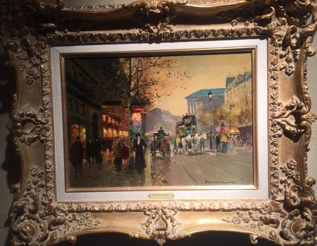 Original Painting, Le Madeline by Edouard Cortes