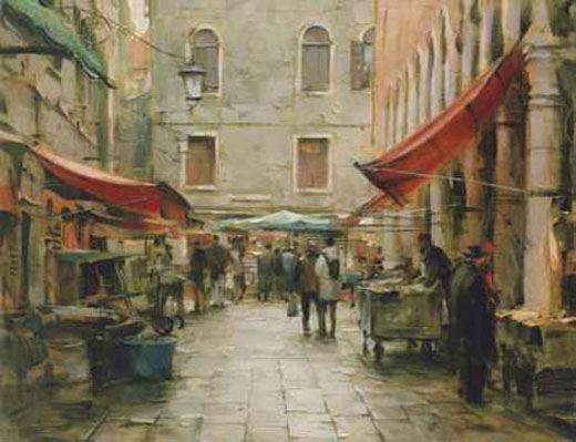 Afternoon at the Market by Dimitri Danish by Dimitri Danish
