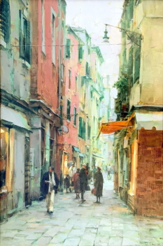 Original Painting, Evening in Venice by Dimitri Danish