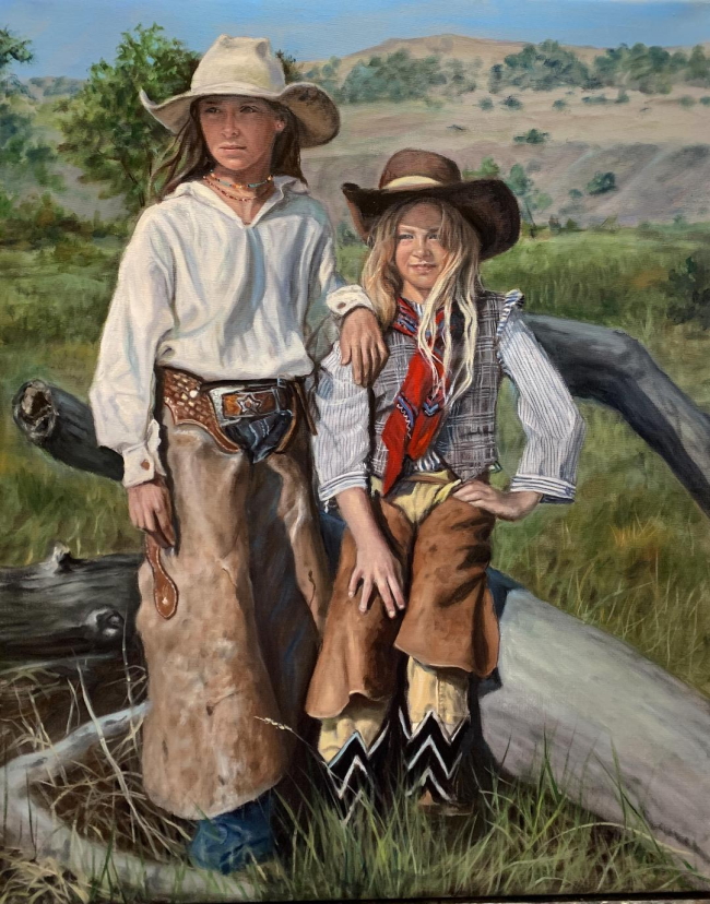 Cowgirls by Judee Dickinson