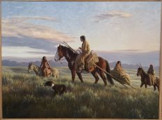 Original Painting, Moving Day by Robert Duncan