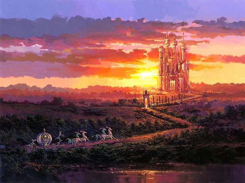 Castle at Sunset by Rodel Gonzalez