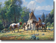 Empty Lodge by Martin  Grelle