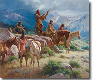 Prayers of the pipe Carrier by Martin  Grelle