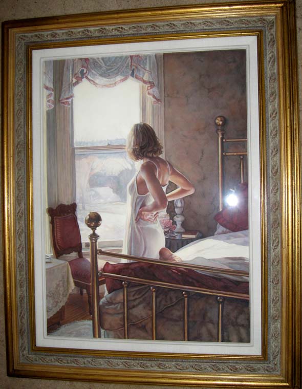 Original Painting, Room with a View by Steve Hanks