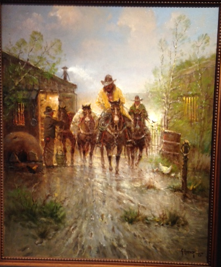 Original Painting, Good Day by G. Harvey