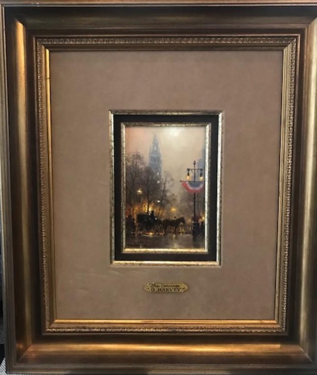 Original Painting, The Carriage by G. Harvey