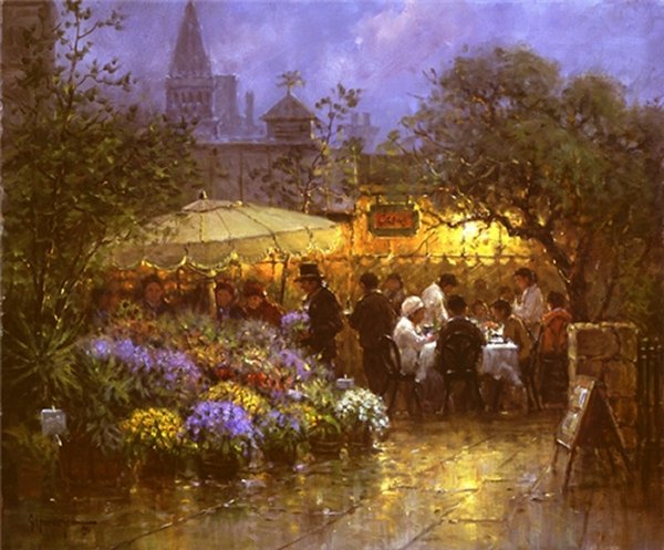 Market Cafe by G. Harvey by G. Harvey