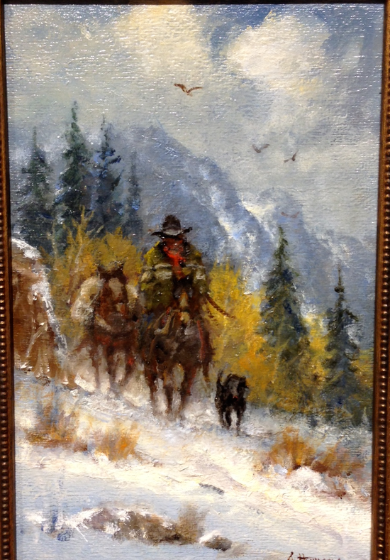Original Painting, Me and My Pals by G. Harvey