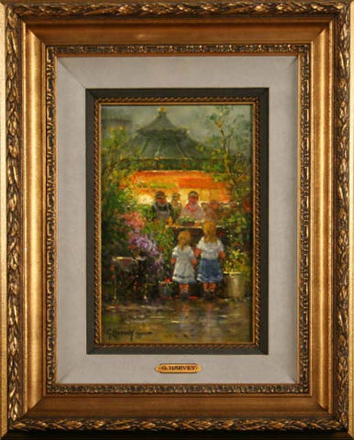 Original Painting, My Sister and Me by G. Harvey