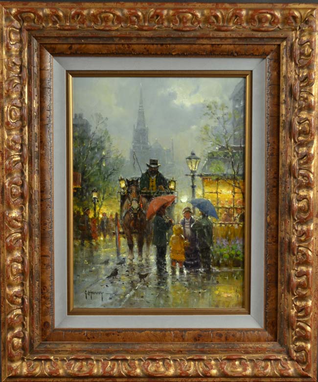 Original Painting, Summertime Showers by G. Harvey