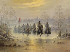 Original Painting, Chancellorsville by G. Harvey