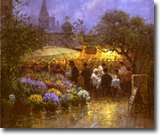 Market Cafe by G. Harvey