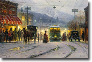 Pikes Peak Trolley by G. Harvey