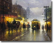 The Broadway Trolley by G. Harvey