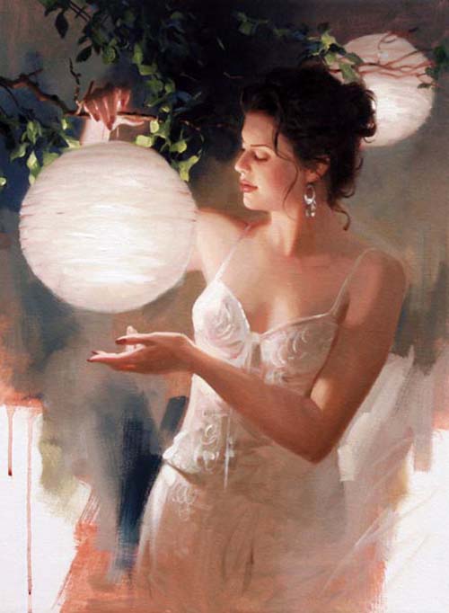 Original Painting, Paper and Porcelain by Richard Johnson