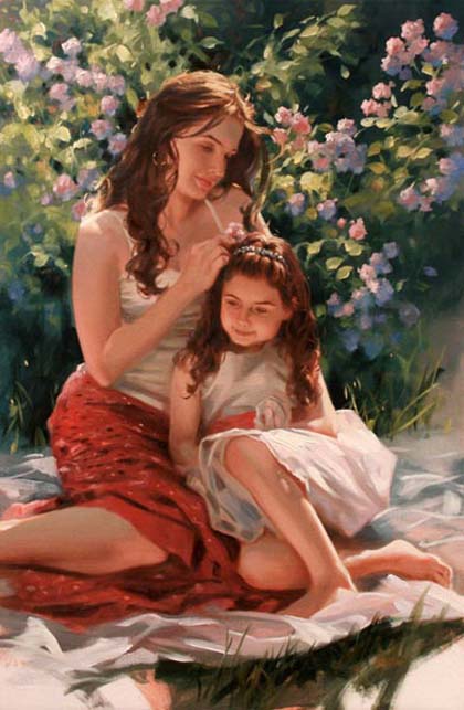 Original Painting, Summer's Ease by Richard Johnson