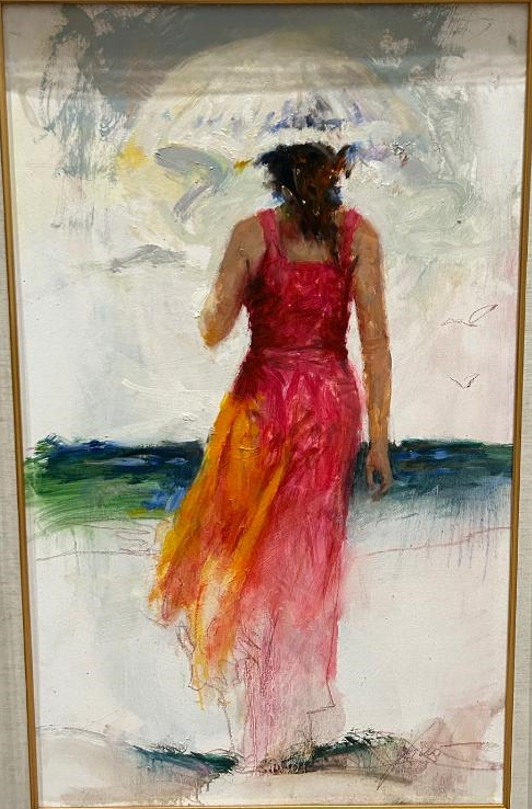 Original Painting, Untitled Oil Study by Pino
