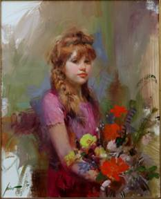 Original Painting, Clairssa by Pino