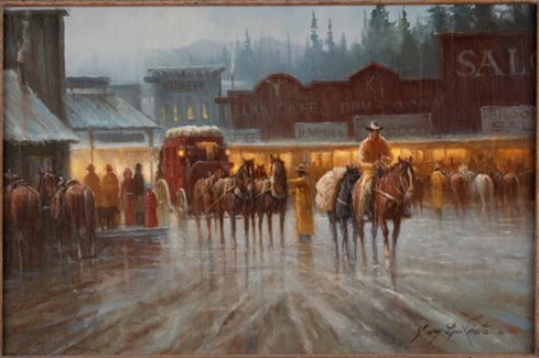 Original Painting, New Beginnings by Martin Grelle