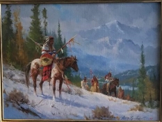 His People, a Gary Lynn Roberts Original Painting