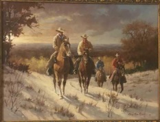 Twilight Patrol, a Gary Lynn Roberts Original Painting