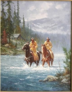 Wet, a Gary Lynn Roberts Original Painting