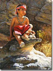 Lakota Spirit, Original Painting by Mian Situ