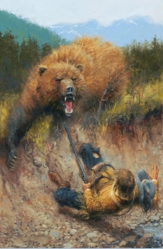 Original Painting, Grizzly Rules by Andy Thomas
