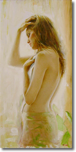 Original Painting, Caught By The Light by Vidan