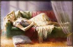 Original Painting, Lazy Afternoon
           by Vidan