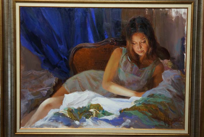 Quiet Evening
 Original Painting by Vladimir Volegov