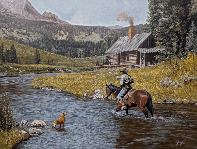 Heading Home by John Bye