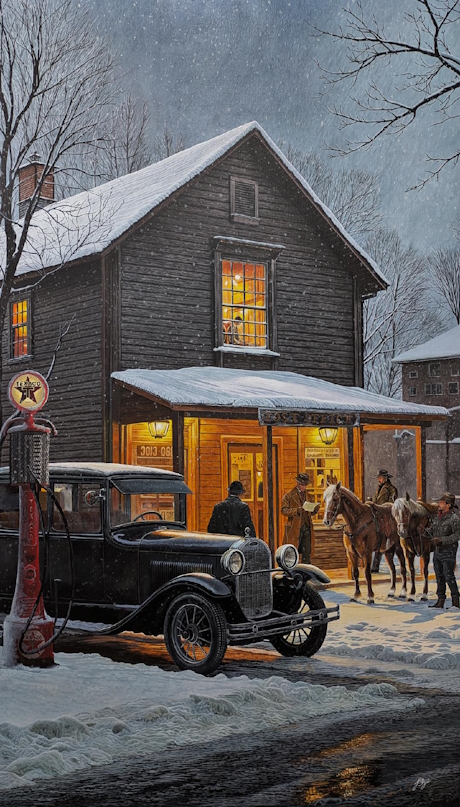 The Old Post Office by John Bye