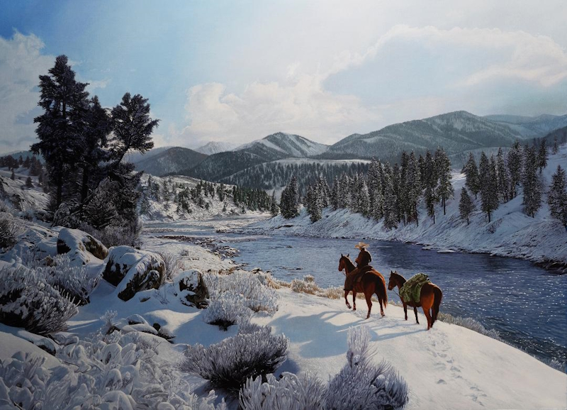 Winter in the West by John Bye