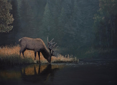 Original Painting, The Sanctuary by John Bye