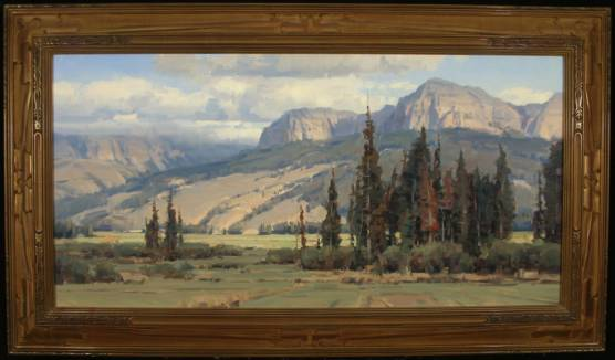 The Dunoir Valley Original Painting by Scott Christensen