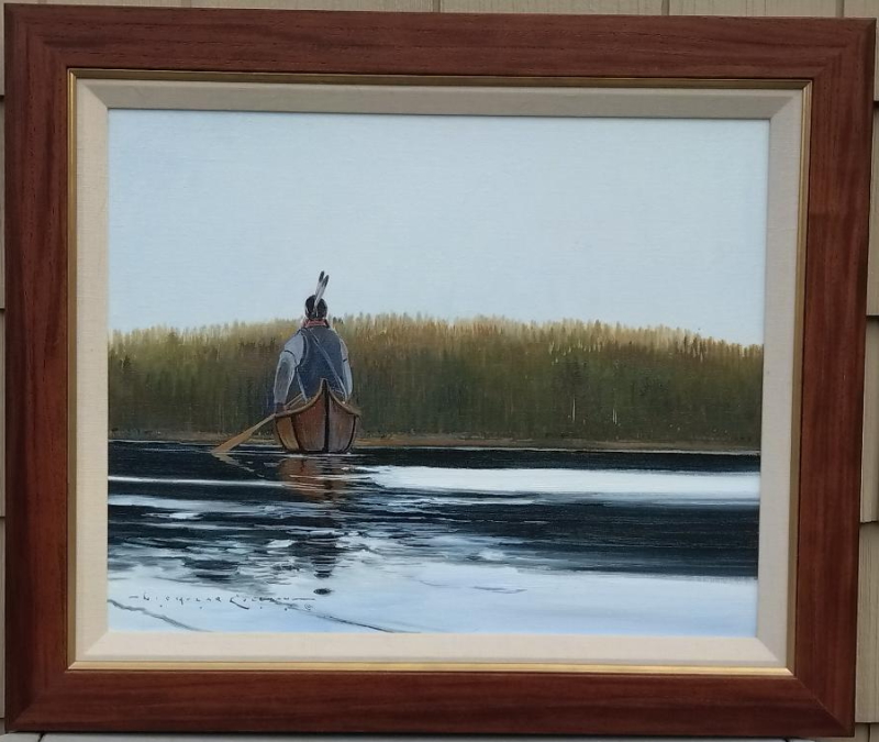 Original Painting, Still Waters by Nicholas Coleman