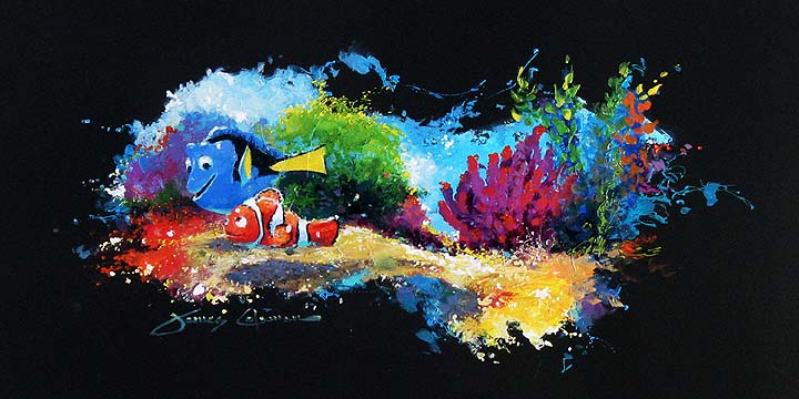 Colors Of The Reef Original Painting by James Coleman