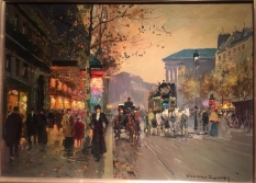 Original Painting, Le Madeline by Edouard Cortes