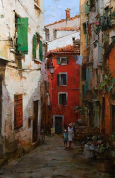 Original Painting, Clear Day by Dimitri Danish