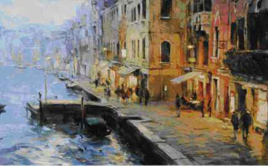 Venice Evening by Dimitri Danish by Dimitri Danish