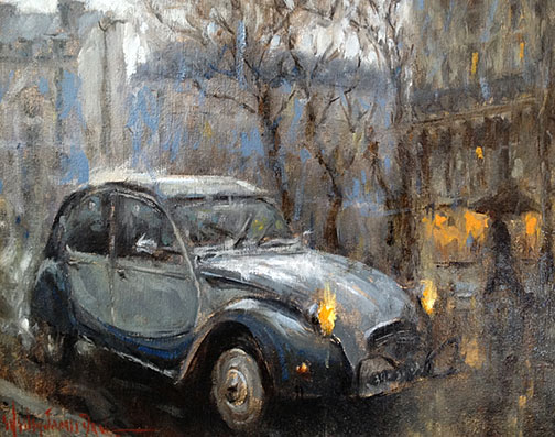 Mon Deux Chevaux by Wesley James Drake